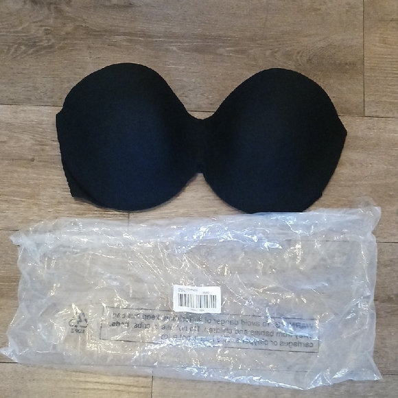 New SOMA Bodify Black Strapless Bra 38DDD - Picture 1 of 4